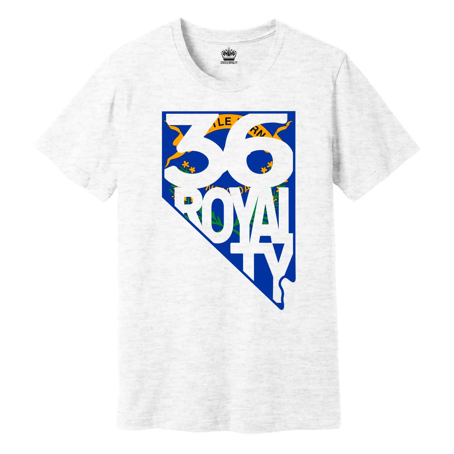 Battle Born Shirt Ash Front