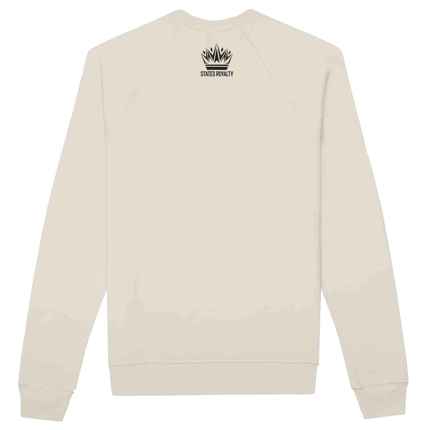 Snuggle Buddy Sweatshirt By States Royalty | Natural | Back